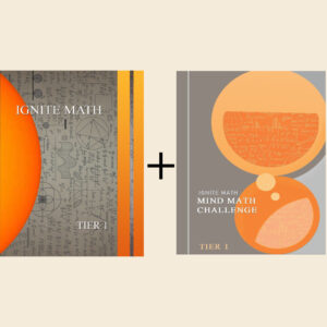 Bundle offer : Ignite Math Tier 1 and Mind Math Challenge Tier 1 Books
