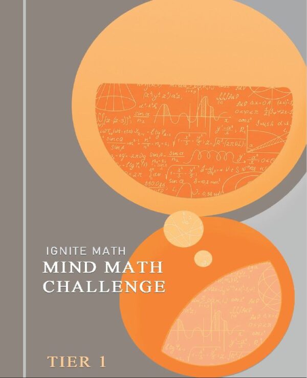 Quantique Machine Math Mind MIND MATH CHALLENGE TIER 1 BOOK - IGNITE MATH