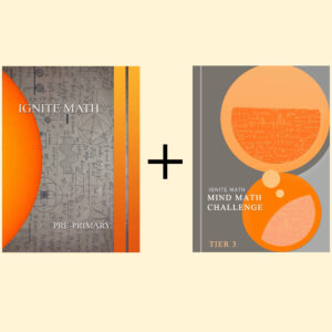 Bundle offer : Ignite Math Pre Primary and Mind Math Challenge Tier 3 Books
