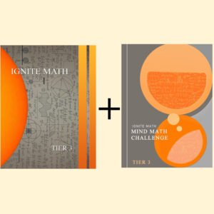 Bundle offer : Ignite Math Tier 3 and Mind Math Challenge Tier 3 Books